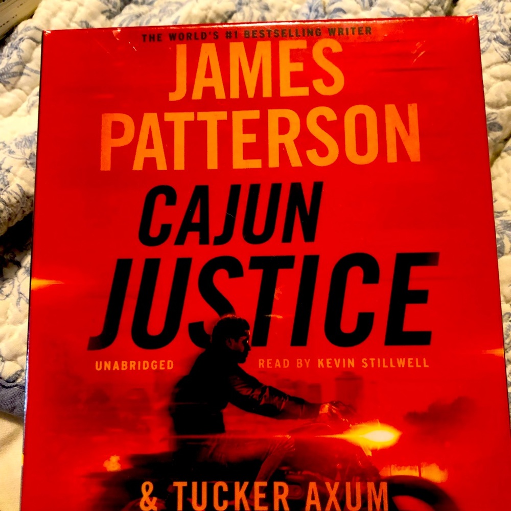 James Patterson audio cd. 11 hours . 9 cds. Brand new. Still in package.